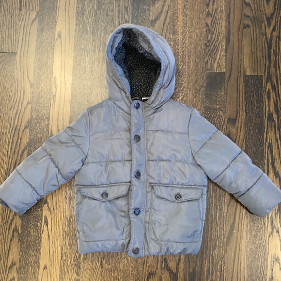 Zara Jackets & Coats Zara Baby Boy Fluffy Faux Fur Lined Outerwear